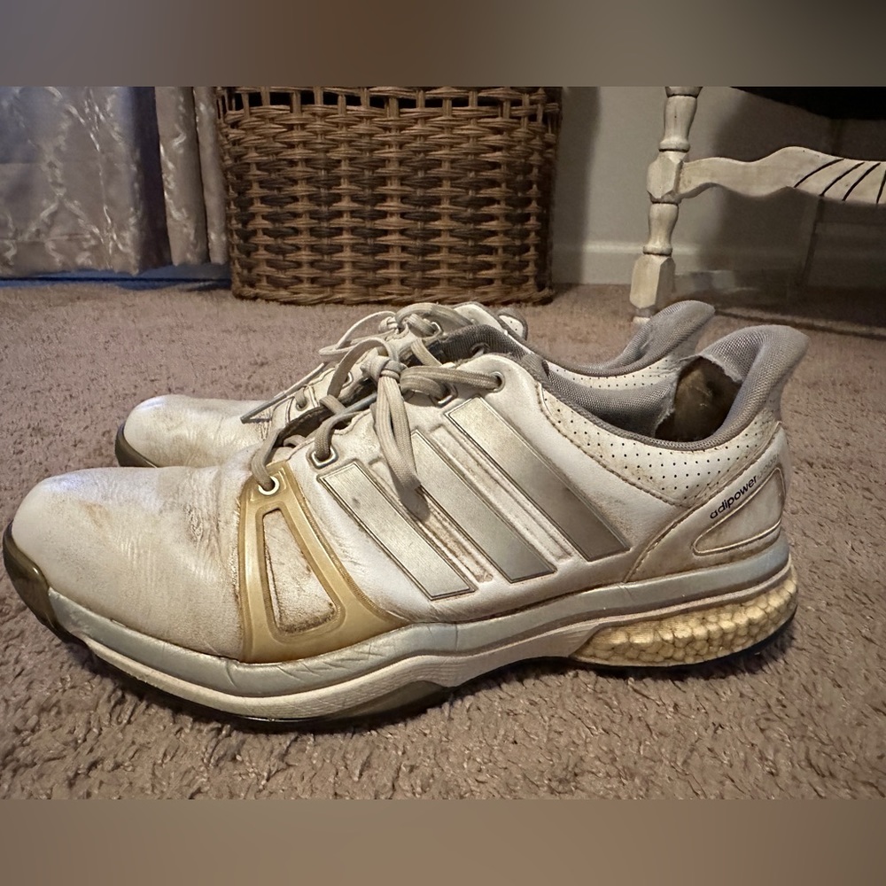 Adidas waterproof golfing shoes size 10.5